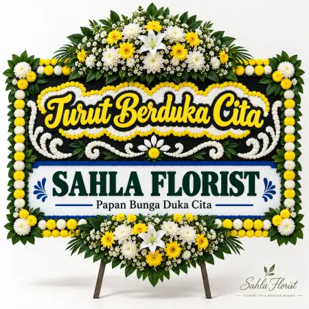 Papan Bunga Duka Ciputat